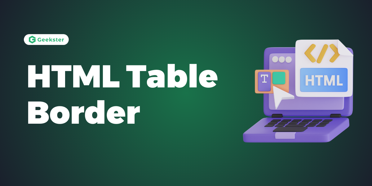 HTML Table Border