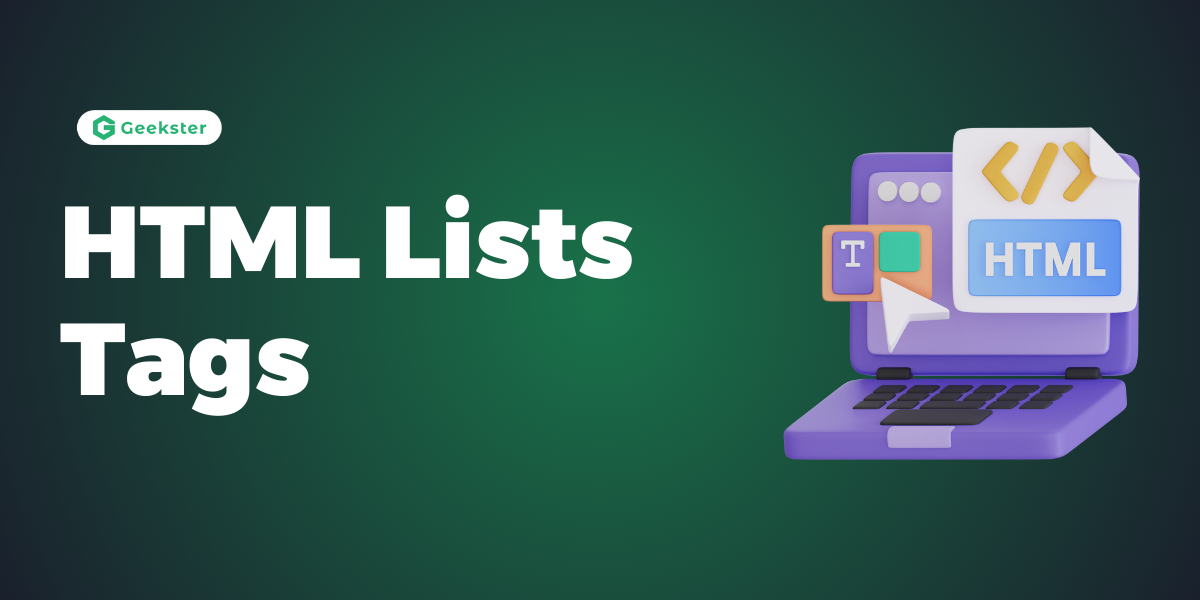 HTML Lists Tags