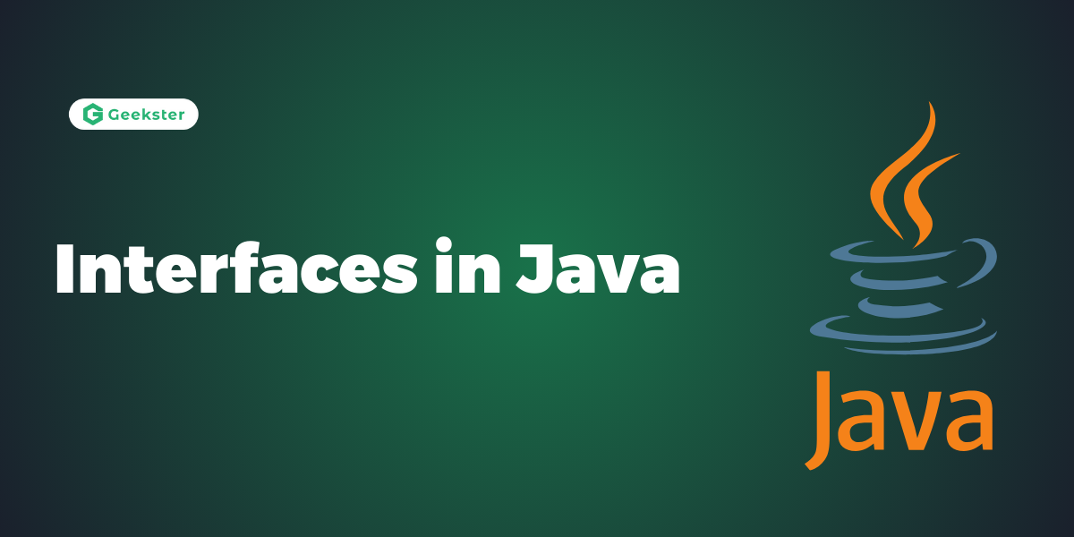 Interfaces in Java