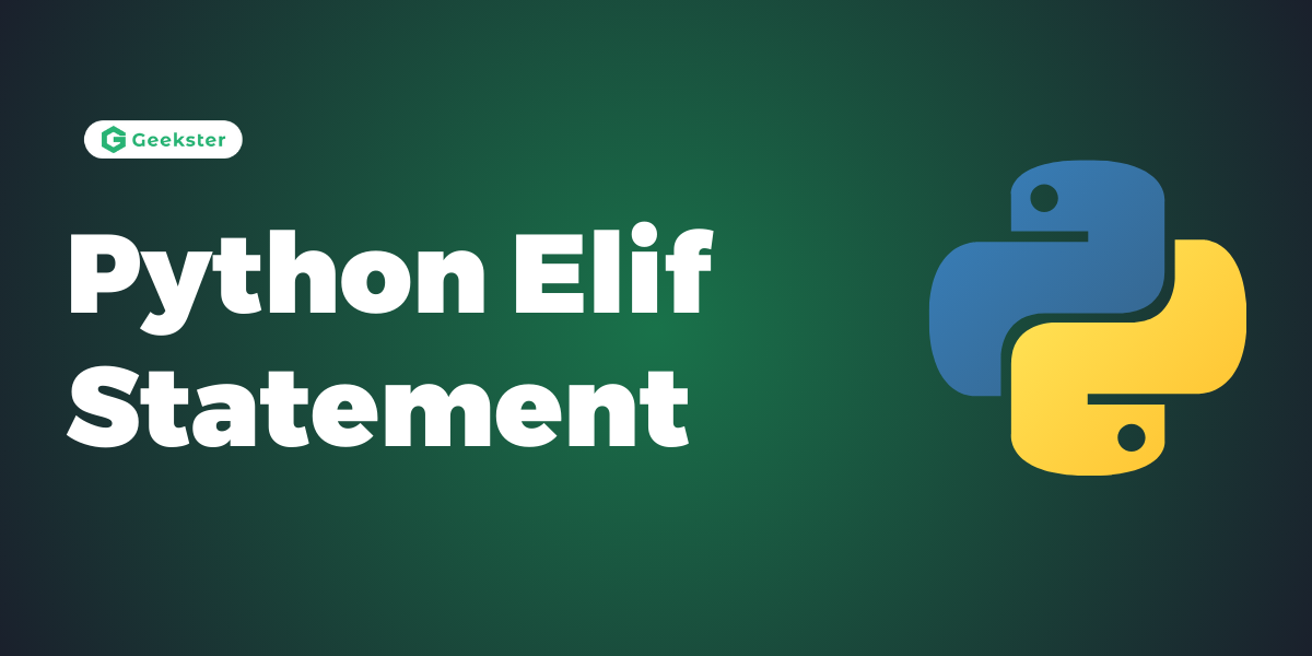 Python Elif Statement