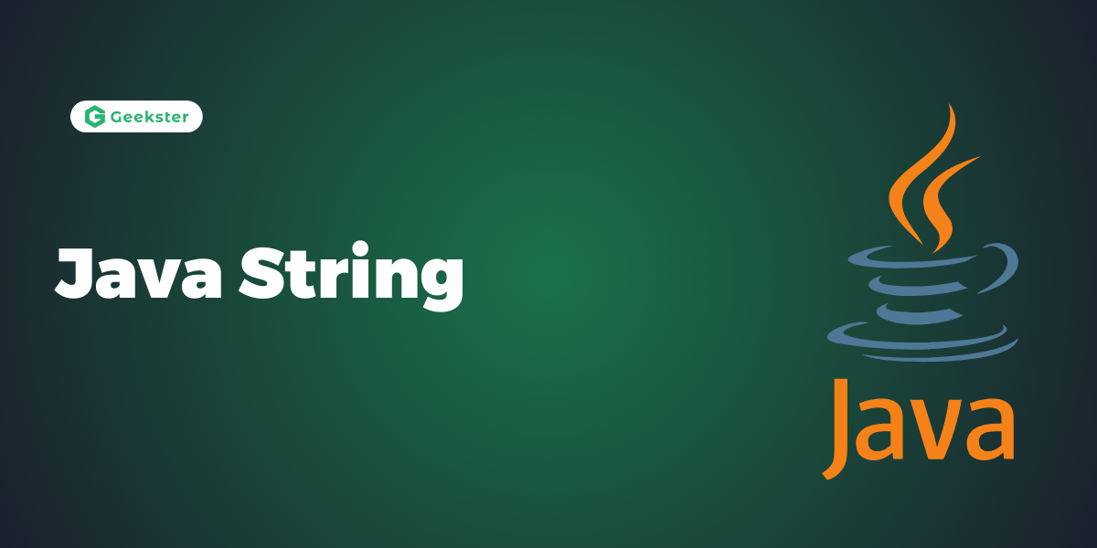 Java String