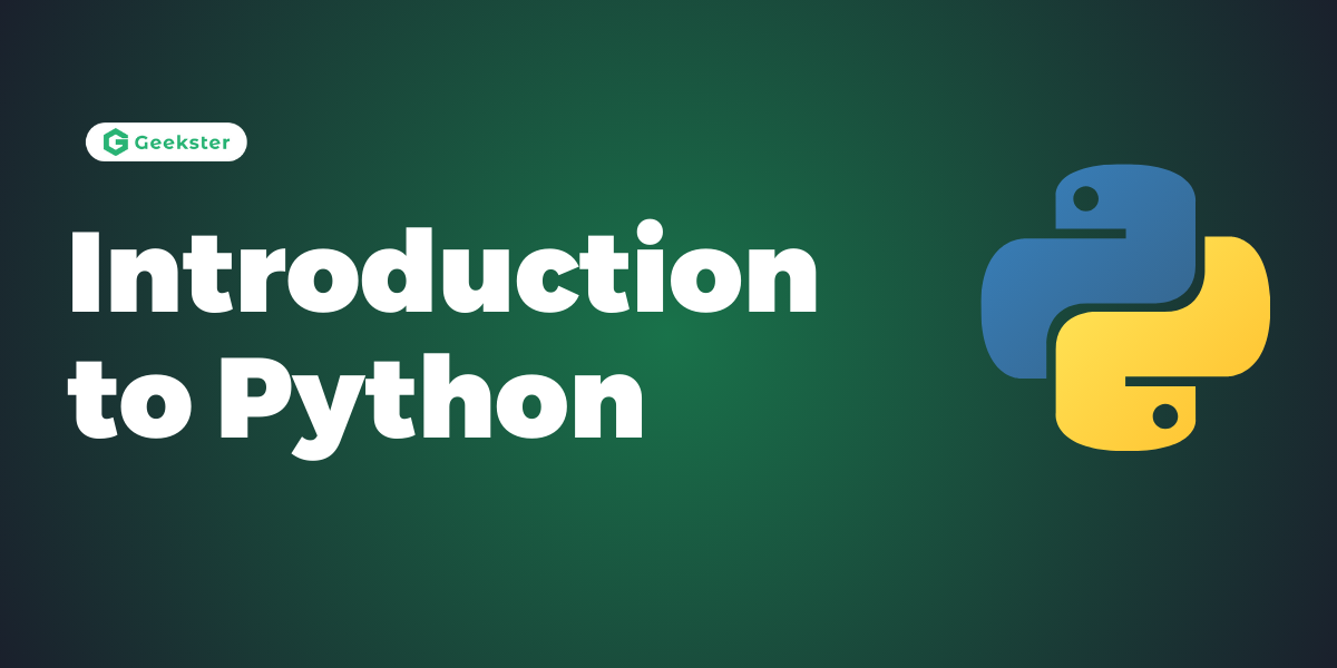 Introduction to Python