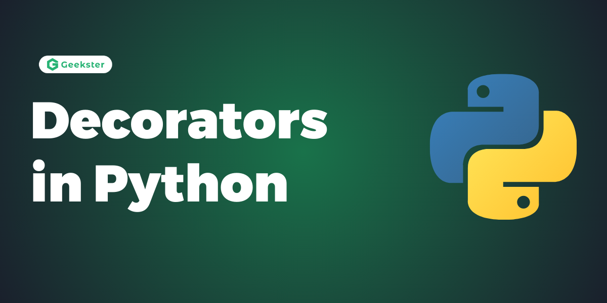 Decorators in Python