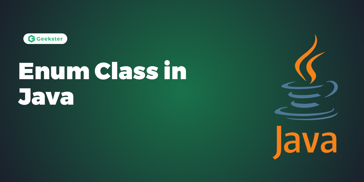 Enum Class in Java (with Example)