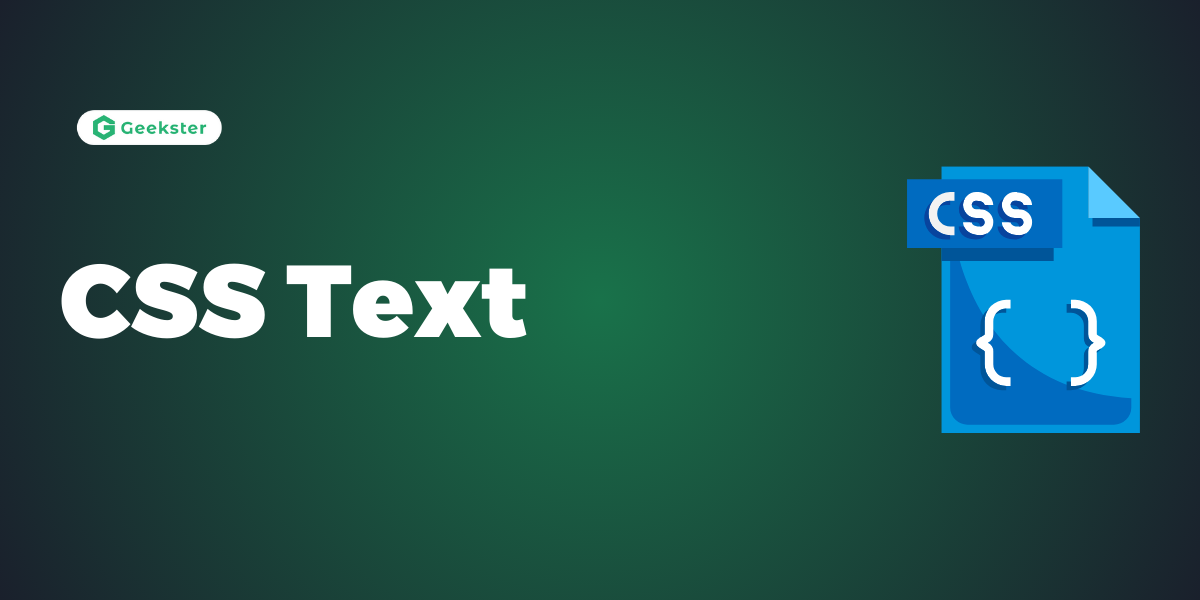 CSS Text