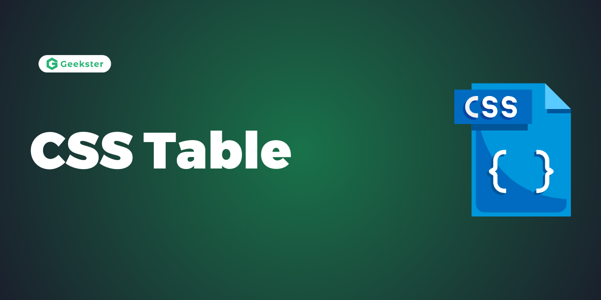 CSS Table