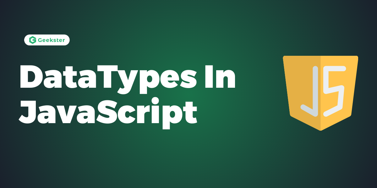 DataType In JavaScript