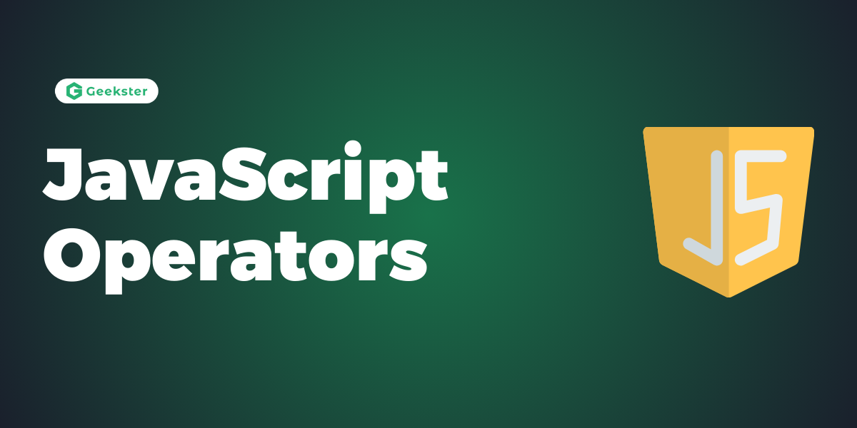 JavaScript Operators