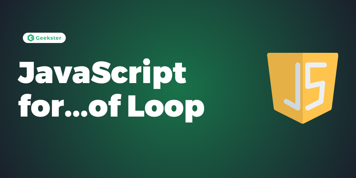 JavaScript for…of Loop