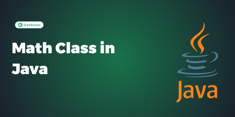 Math Class in Java (with Example)