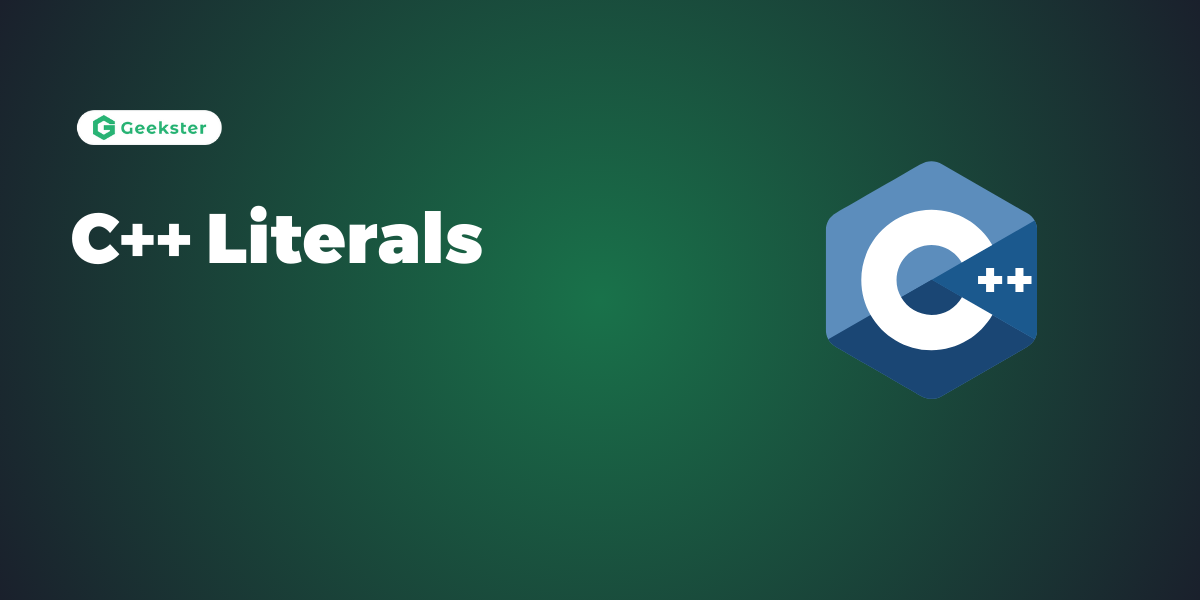 C++ Literals