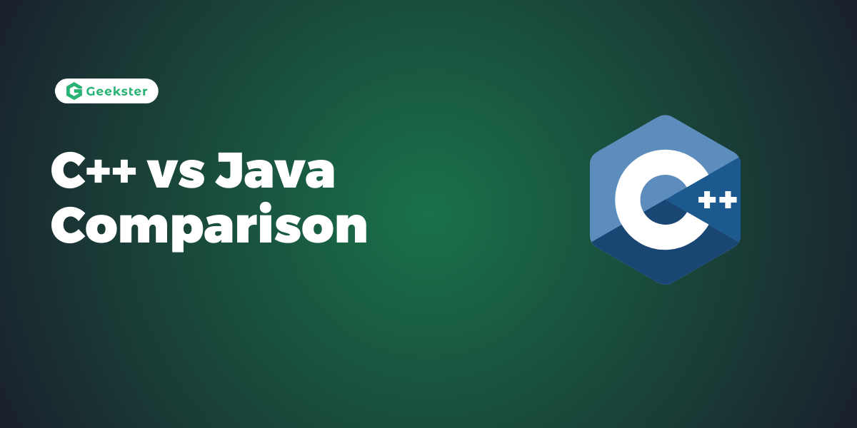 C++ vs Java Comparison