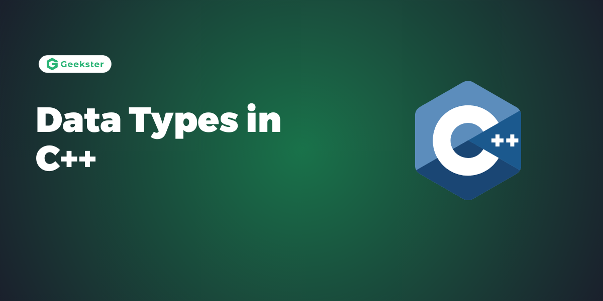 Data Types in C++