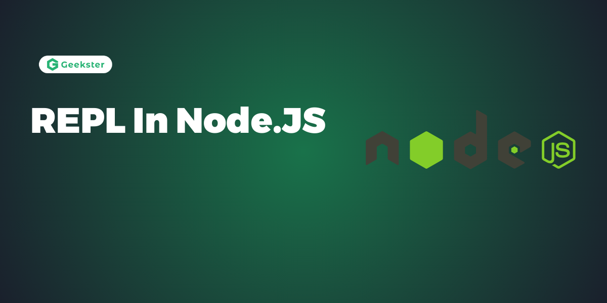 REPL in Node.js