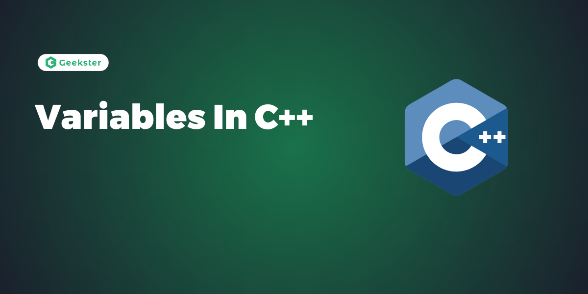 Variables In C++