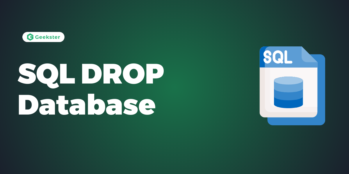 SQL DROP Database