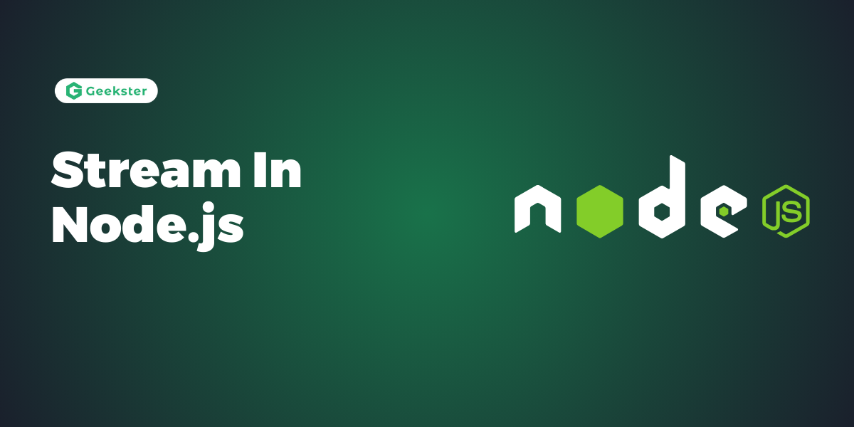 Stream In Node.js