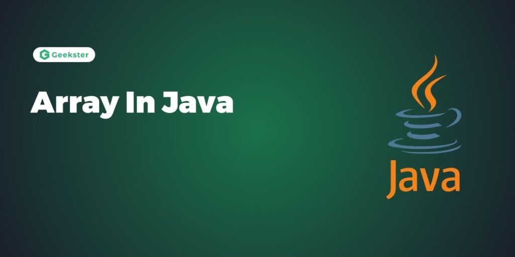 Array In Java With Example