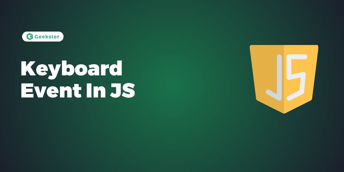 Keyboard Event In JS