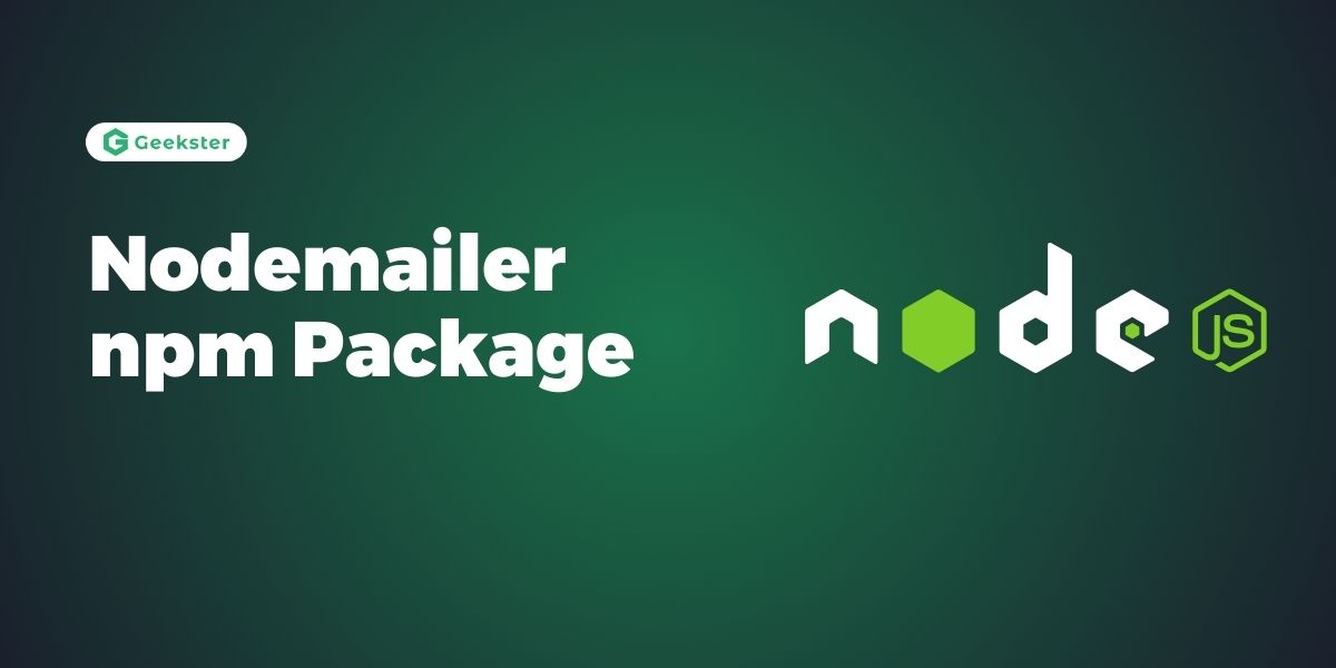 Nodemailer npm Package