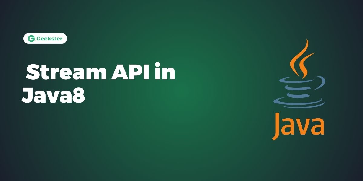 Stream API in Java 8