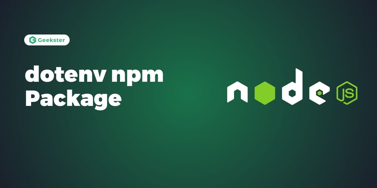 dotenv npm Package