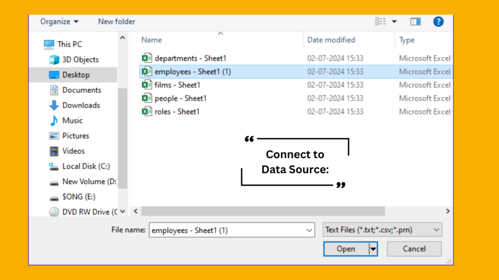 Launch Power BI